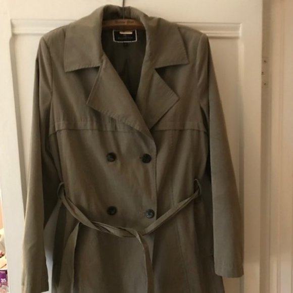 Melanie Lyne Olive Trench Coat - Picture 1 of 4